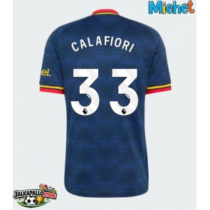 Arsenal Riccardo Calafiori #33 Vieraspaita 2026-27 Lyhythihainen